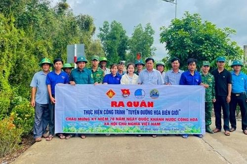 Một lần thăm chốt tiền tiêu