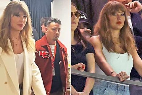 Biểu cảm của Taylor Swift khi bị khán giả la ó phản đối tại Super Bowl 2025