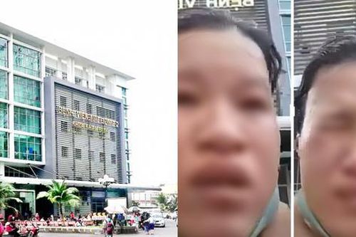 Thực hư vụ người phụ nữ ôm con khóc cầu cứu trước cổng bệnh viện vì bị móc túi