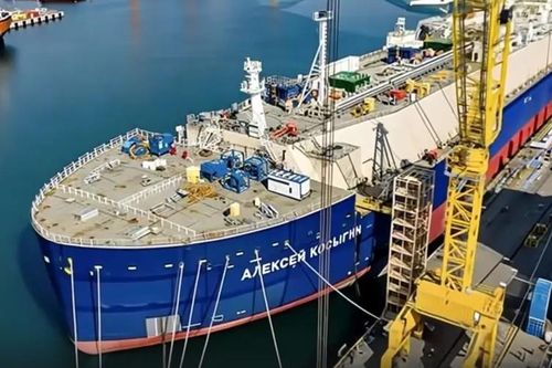 Nga hoàn thiện tàu phá băng chở khí tự nhiên hóa lỏng 'độc nhất vô nhị'