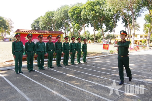 Trung đoàn 584 sẵn sàng đón nhận chiến sĩ mới