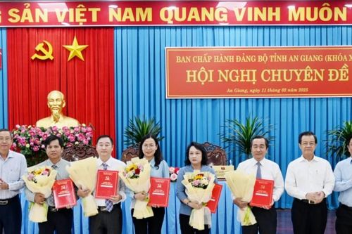 Ban Bí thư chỉ định 2 nhân sự tham gia Ban Chấp hành Đảng bộ tỉnh An Giang