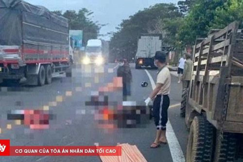 Vượt xe máy cày, hai người tử vong