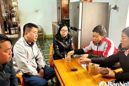 Chia sẻ với những mất mát của gia đình có công nhân tử vong do tai nạn lao động tại Công ty cổ phần Xi măng Sông Lam II (Anh Sơn)