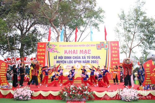 Lộc Bình: Khai mạc lễ hội Dinh Chùa năm 2025