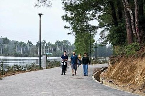 Diện mạo mới của hồ Thủy Tiên