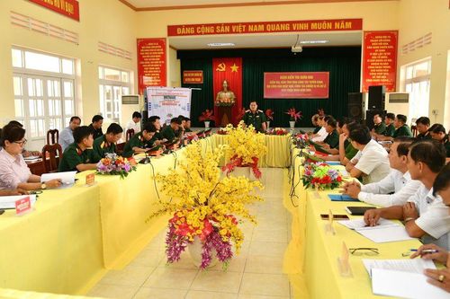 Kiên Giang: Bộ Tư lệnh Quân khu 9 kiểm tra công tác tuyển quân tại huyện Vĩnh Thuận
