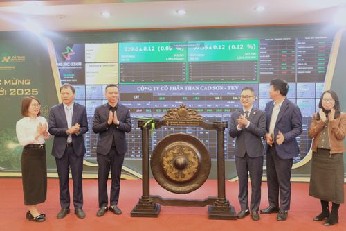 Cổ phiếu CST của Than Cao Sơn-TKV chính thức lên sàn HNX