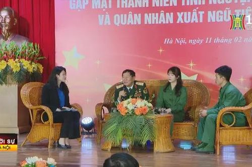 Hà Nội gặp mặt thanh niên tình nguyện nhập ngũ năm 2025