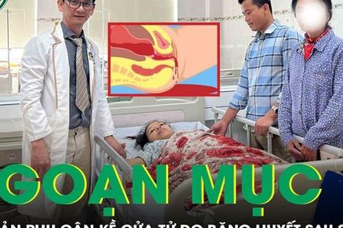 Cứu sống sản phụ nguy kịch do băng huyết sau sinh
