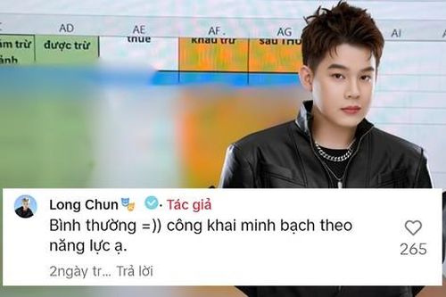 Tung bằng chứng trả lương trợ lý 25 triệu/tháng, Long Chun lại bị nói thiếu chuyên nghiệp