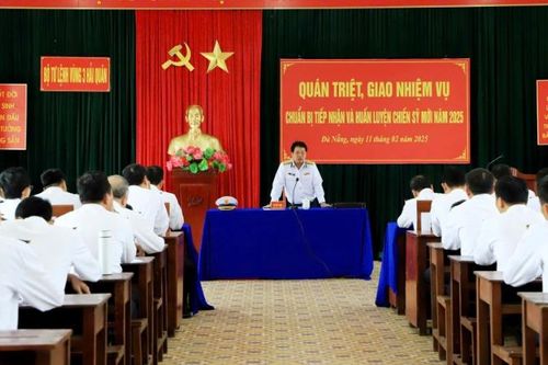 Vùng 3 Hải quân nâng cao chất lượng tiếp nhận và huấn luyện chiến sĩ mới