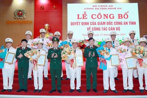 Nhiều lãnh đạo công an cấp phòng, huyện ở Nghệ An xung phong nghỉ trước tuổi