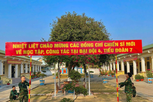 Sư đoàn 324 chuẩn bị đón chiến sĩ mới