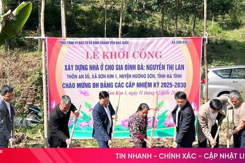 Doanh nghiệp Hà Nội hỗ trợ hộ nghèo Hương Sơn làm nhà ở