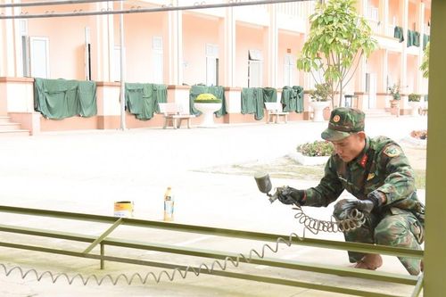 Đảm bảo cơ sở vật chất, sẵn sàng tiếp nhận tân binh