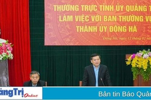 Bí thư Tỉnh ủy Quảng Trị Nguyễn Long Hải: Nghiên cứu mở rộng địa giới hành chính TP. Đông Hà trên cơ sở đảm bảo phát triển bền vững