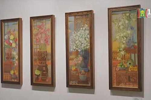 Rực rỡ triển lãm mỹ thuật 'Khai xuân'