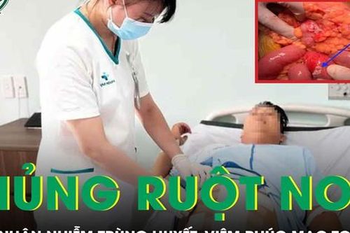 Phẫu thuật cho bệnh nhân bị nhiễm trùng huyết nặng, viêm phúc mạc toàn thể do thủng ruột non