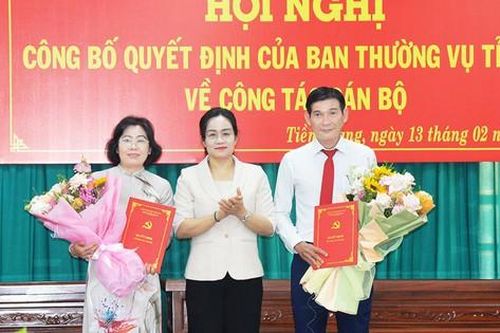 Bổ nhiệm nữ Trưởng Ban Nội chính Tỉnh ủy, giao nhân sự phụ trách Văn phòng Tỉnh ủy