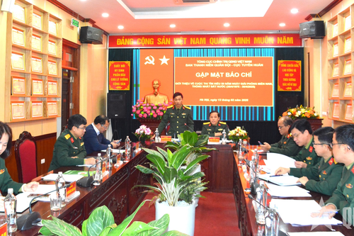 Gặp mặt báo chí giới thiệu cuộc thi '50 năm vang mãi bản hùng ca toàn thắng'