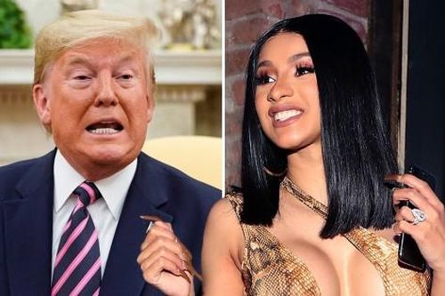 Cardi B ăn vạ ông Trump