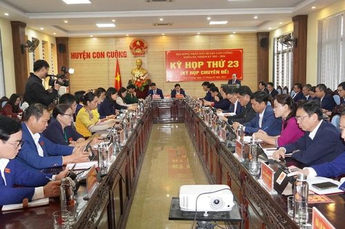 Sau sắp xếp, tinh gọn, UBND huyện Con Cuông giảm 2 phòng chuyên môn