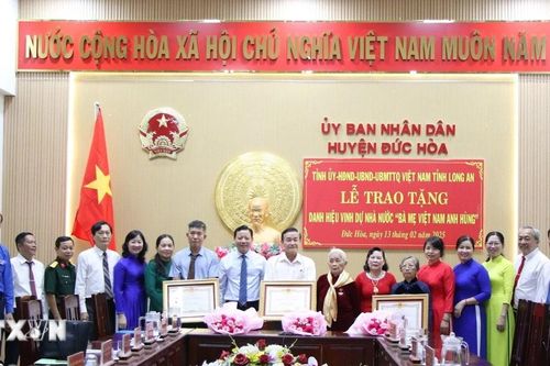 Long An: Phong tặng và truy tặng danh hiệu 'Bà mẹ Việt Nam Anh hùng'