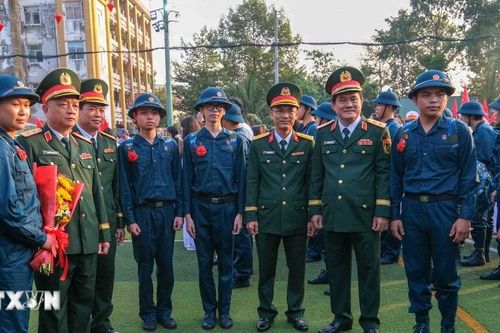 Quân khu 9 và sư đoàn 304 giao, nhận quân nhanh gọn, đạt 100% chỉ tiêu