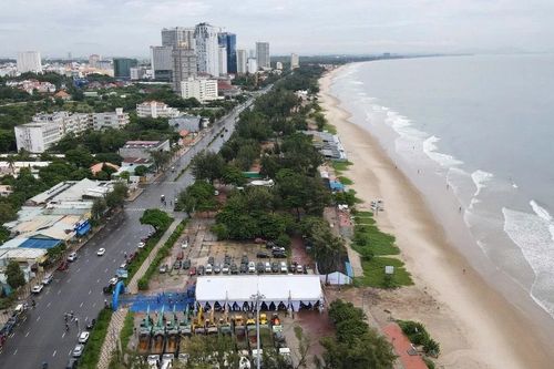 Bà Rịa-Vũng Tàu: Nhiều hạng mục dự án chỉnh trang đường Thùy Vân chậm tiến độ