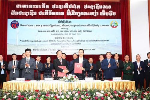 Việt Nam - Lào tăng cường hợp tác an ninh năng lượng