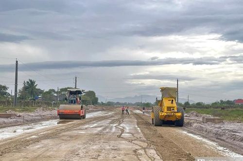 Dự án đường Hòn Lan – Tân Hải gặp nhiều khó khăn trong quá trình thi công
