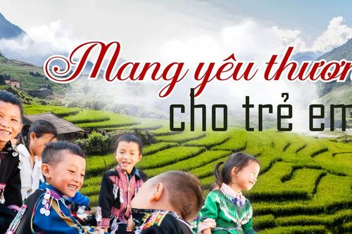 Mang yêu thương cho trẻ em