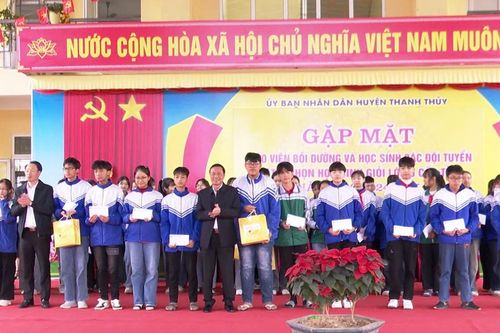 Năm thứ hai liên tiếp Thanh Thủy dẫn đầu kỳ thi chọn học sinh giỏi lớp 9 cấp tỉnh