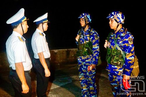 Những chàng trai xứ Trà ở Trường Sa