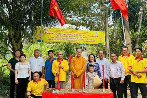 Các đơn vị, tự viện khởi công xây nhà tình thương và tặng quà vào đầu năm Ất Tỵ