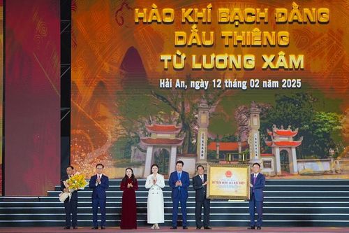 Hải Phòng: Cụm di tích Từ Lương Xâm nhận bằng xếp hạng Di tích lịch sử quốc gia đặc biệt
