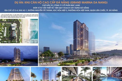 Phê duyệt quy hoạch tổng mặt bằng khu căn hộ cao cấp Đà Nẵng