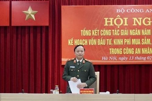 Triển khai kế hoạch vốn đầu tư, kinh phí mua sắm, trang bị năm 2025 trong CAND