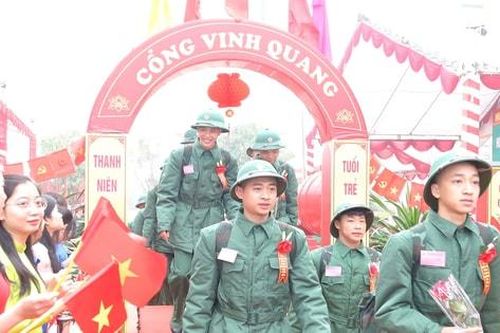 Mỹ Đức tưng bừng ngày hội giao nhận quân