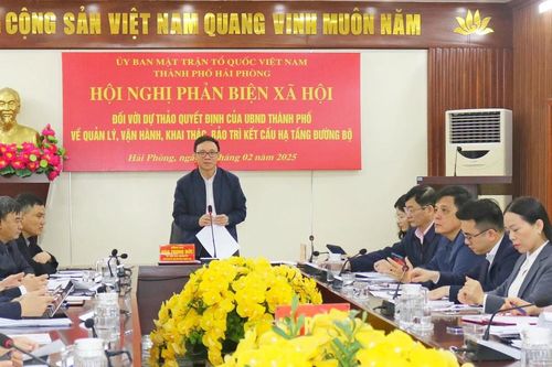 Hải Phòng: Phản biện xã hội về quản lý, vận hành, bảo trì kết cấu hạ tầng đường bộ
