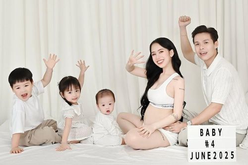 Ái nữ nhà đại gia Minh Nhựa tiết lộ giới tính của con thứ 4