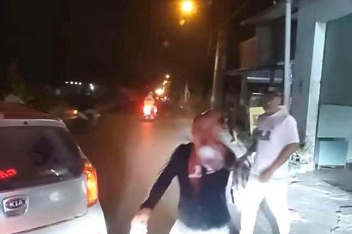 Xác minh nhóm người ném đá vào ô tô, đe dọa tài xế ở Củ Chi