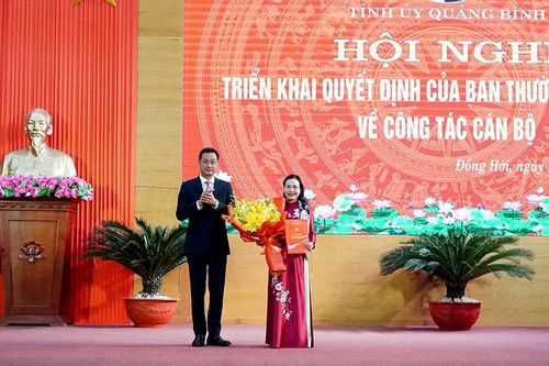 Điều động, chỉ định nữ Bí thư Thành ủy, tân Bí thư Thị ủy