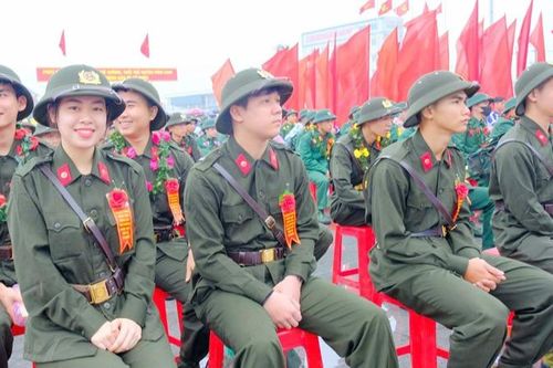 Lễ giao nhận quân ở Quảng Trị