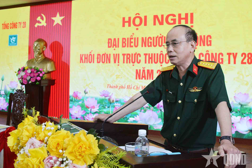 Tổng công ty 28 phấn đấu lợi nhuận sản xuất năm 2025 đạt 140 tỷ đồng