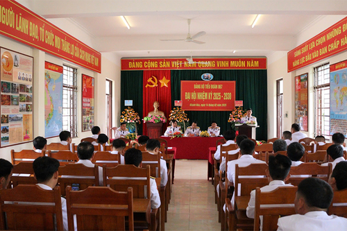 Lữ đoàn 101, Vùng 4 Hải quân tổ chức Đại hội Đảng bộ làm trước