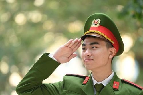 Chiến sĩ trẻ bản lĩnh, sinh viên ưu tú của Học viện Cảnh sát Nhân dân