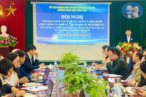 Nâng cao năng lực quản lý và giảng dạy các nền tảng số tại Bắc Giang