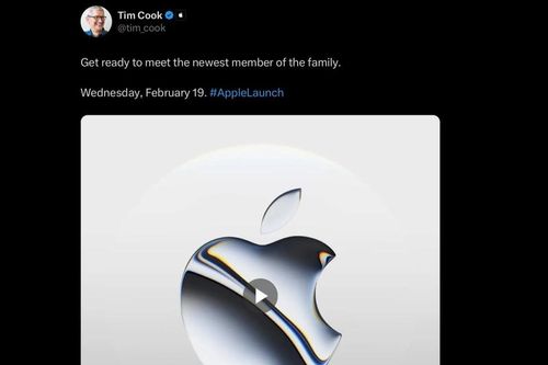 Apple hé lộ sự kiện ra mắt sản phẩm mới vào ngày 19/2